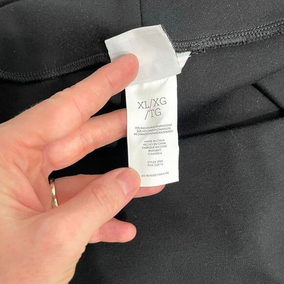 Cabi 3932 Lanky Leggings Pants Size XL Black‎ - Picture 8 of 8